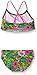 Kanu Surf Big Girls Karlie Flower Flounce Bikini Swimsuit, Green, 10