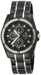 Bulova Men's 98E003 Marine Star Diamond Accented Watch