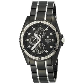 Bulova Mens Marine Star Diamond Accented Watch #98E003