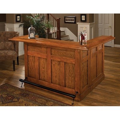 Large Oak Wrap Around Color: Oak