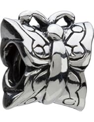 Chamilia Sterling Silver Butterfly Bead Charm