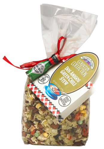 Country Collection Dos Amigos Green Chili, 11-Ounce. Bags (Pack of 4) by Country Collection