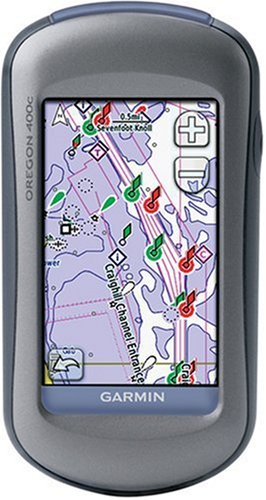 Childrens Toyshop  Electronics : Garmin Oregon 400C 3-Inch Touchscreen Handheld GPS Unit with BlueChart g2 Coastal Charts