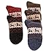 YSense Women's Thick Knit Warm Casual Wool Crew Winter Socks, 5 Piece