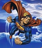 Superman Flying High Fleece Blankets