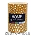 3 x 4 Gold Yellow Alligator Pillar Candles