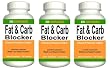 3 BOTTLES Fat & Carb Blocker 540 total caps Chitosan Extreme Diet Pills Weight Loss KRK SUPPLEMENTS