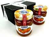 Hero Premium Apricot Fruit Spread, 12 oz Jars in a Gift Box (Pack of 2)