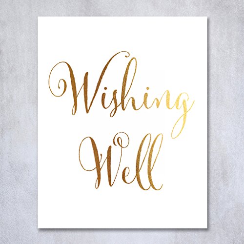 Download Wishing Well Gold Foil Print Gifts Table Sign Wedding Reception For iPhone Free Wallpaper Wishing Well Gold Foil Print Gifts Table Sign Wedding Reception HD