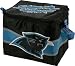 Carolina Panthers Lunch Bag: 6 Pack Zipper Cooler
