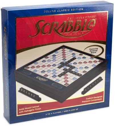 Brybelly Holdings TWSI-05 Scrabble Deluxe Classic Edition