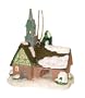 Thomas Kinkade Church Inspired By Clock Tower Cottage Christmas Ornament #TK0136