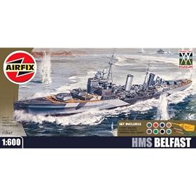 Airfix - A50069 - Maquette - HMS Belfast Boxed Gift Set