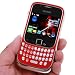 Red Stylish Versio Sunrise Dual SIM Wifi Cell Phone Front/Back Camera QWERTY GPRS GSM