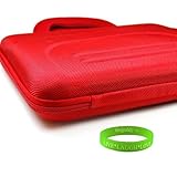 Hardshell Red EVA Case with Extra Storage Space for Keyboard Made Exclusive ....