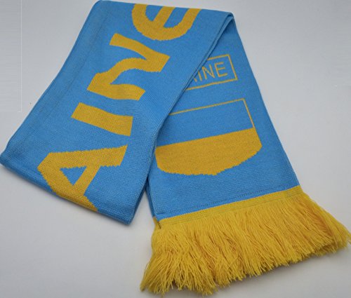 Schal Fanschal Ukraine Länderumriss