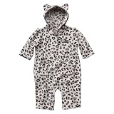 Newborn Girls' JUST ONE YOU Made by Carters ® Cream/Brown Kitten Jumpsuit 6M