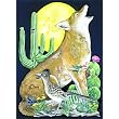 Desert Moon Shaped Jigsaw Puzzle by Neecy Twinem 1000pc