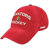 Reebok Ottawa Senators Center Ice Slouch Adjustable Hat Adjustable