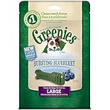 GREENIES Bursting Blueberry Dental Chews Large Treats for Dogs - 12 oz.