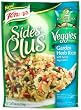 Knorr Sides Plus Veggies, Garden Herb Rice with Spring Vegetables, 4.4-Ounce Pouches (Pack of 12)