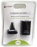 Xbox 360 Battery Pack and Charge Kit Black