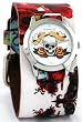 Nemesis Unisex Tattoo Band Leather Cuff Watch