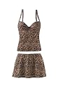 Spiegel Skirted Leopard-Print Tankini