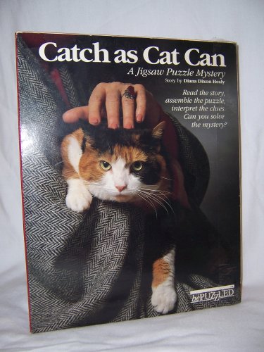 Catch as Cat Can, A Jigsaw Mystery Puzzle by Diana Dixon Healy (1988 Vintage)