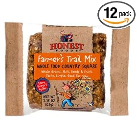 Honest Foods Country Squares Farmer's Trail Mix, 2.15-Ounce Packages