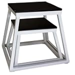 Plyometric Platform Box Set- 6", 12" White