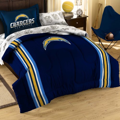 NFL San Diego Chargers Twin Bedding Set