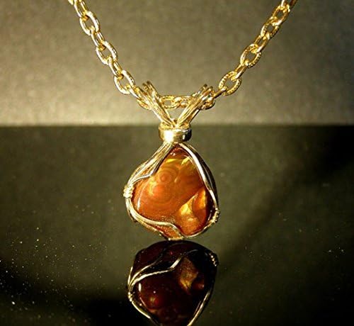 3069 Sweet Fire Agate Pendant