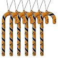 Indiana Pacers Candy Cane Ornament Set