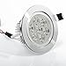 4 Pcs 7W Daylight Dimmable Recessed Light 4 Inch LED Downlight 6000K DayWhite Led Ceiling Light  Ac 110V