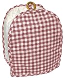 Gingham Burgundy Blender Appliance Cover