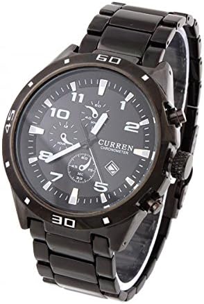 Seattle night New CURREN 8021 Sports Quartz watches AUTO date Men Military wristwatch Analog Causal Watch