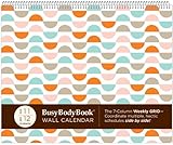 The Aug 2011 - Dec 2012 BusyBodyBook Weekly GRID Wall Calendar Joan Goldner