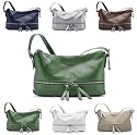 TAMARIS Handtasche, Umh&auml;ngetasche, 6 Farben, nature braun, weiss, navy blau, silber, cafe braun oder