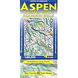 aspen crested butte  maroon bells trail map 4th edition