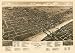1886 Panoramic Map of Waco, Texas by Norris, Wellge & Co.