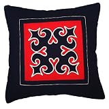 EXP Lahu Hill Tribe Handmade Decorative Cotton Cushion Cover/Pillow Sham (Thailand)