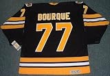 RAYMOND BOURQUE Boston Bruins 1990 CCM Vintage Throwback Home Hockey Jersey, LARGE