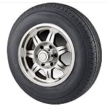 13 inch SAWTOOTH Aluminum Trailer Wheel Tire Assembly 5 Lug, Bias Ply by Allied International