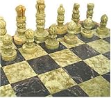 Carved Soapstone 8-in. Chess Set