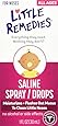 Little Remedies Saline Spray/Drops for Dry for Stuffy Noses, 1-Ounce (30 ml) (Pack of 6)