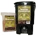 SCD Probiotics K101 All Seasons Indoor Composter Kit, Black Bucket/Bokashi