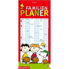 Peanuts Familienplaner 2009. Mit Schulferien. 5 Spalten
