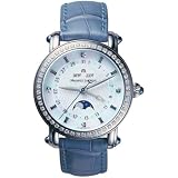 Maurice Lacroix Masterpiece 'Phase de Lune Dame' Pink Diamond Ladies Watch MP6066.SD501.17E by Maurice Lacroix