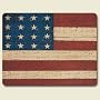 Grand Old Flag 15"x11.5" Tempered Glass Cutting Board